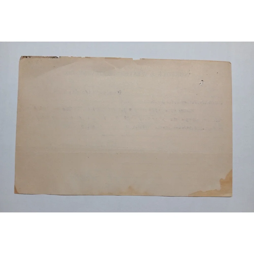 Antique 1901 Norfolk & Western Railway Letter  Lucasville Ohio Station  Lot Of 3